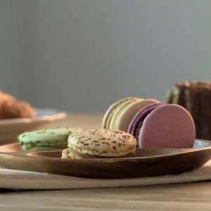 Wooden dinner tray